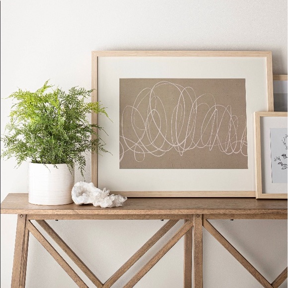 NWT Studio McGee Scribble Framed Art Print